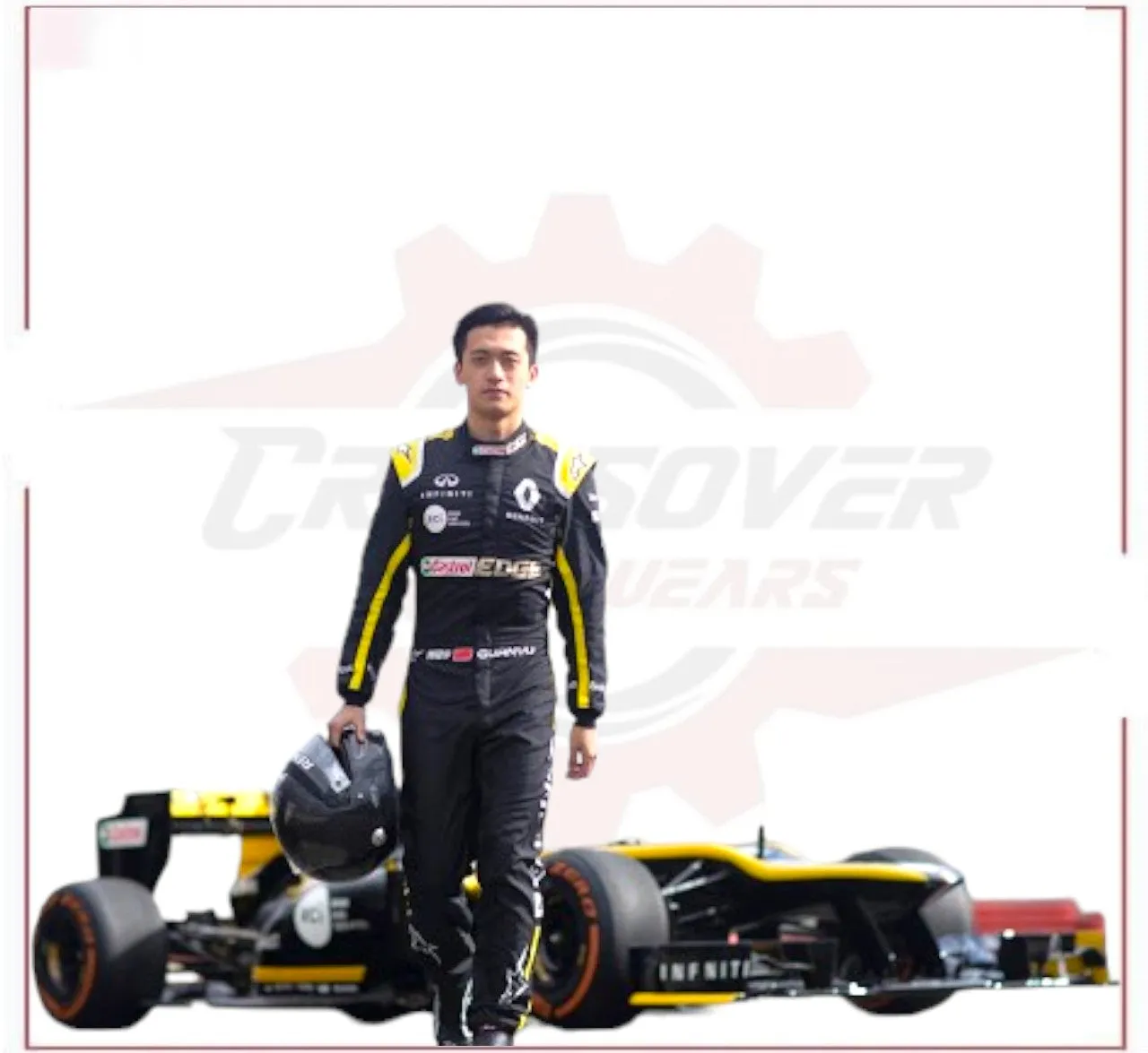 2019 New Zhou Guanyu Renault F2 Race Suit