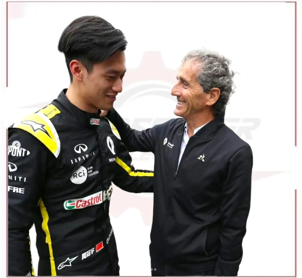 2019 New Zhou Guanyu Renault F2 Race Suit