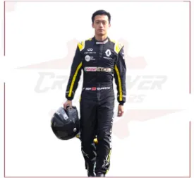 2019 New Zhou Guanyu Renault F2 Race Suit