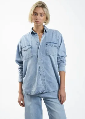 Adrian Denim Shirt Endless Blue