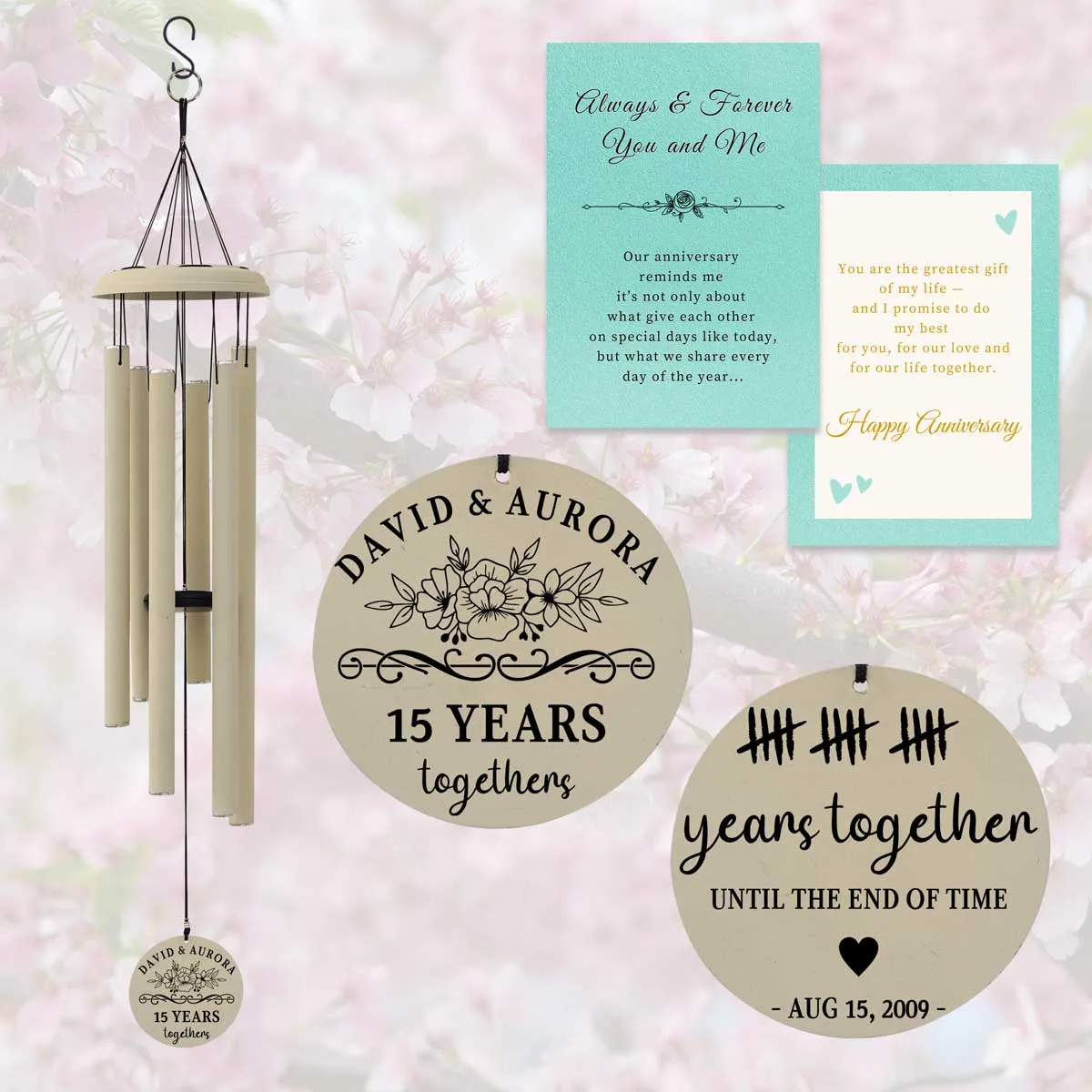 Anniversary Wind Chime AWC139