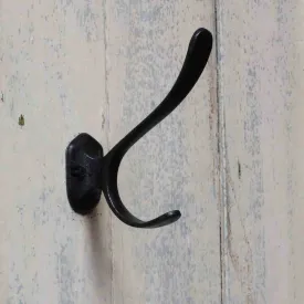 Black Iron Coat Hook