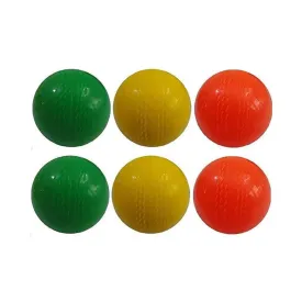 Cricket Wind Ball Multicolor (Pack of 6)