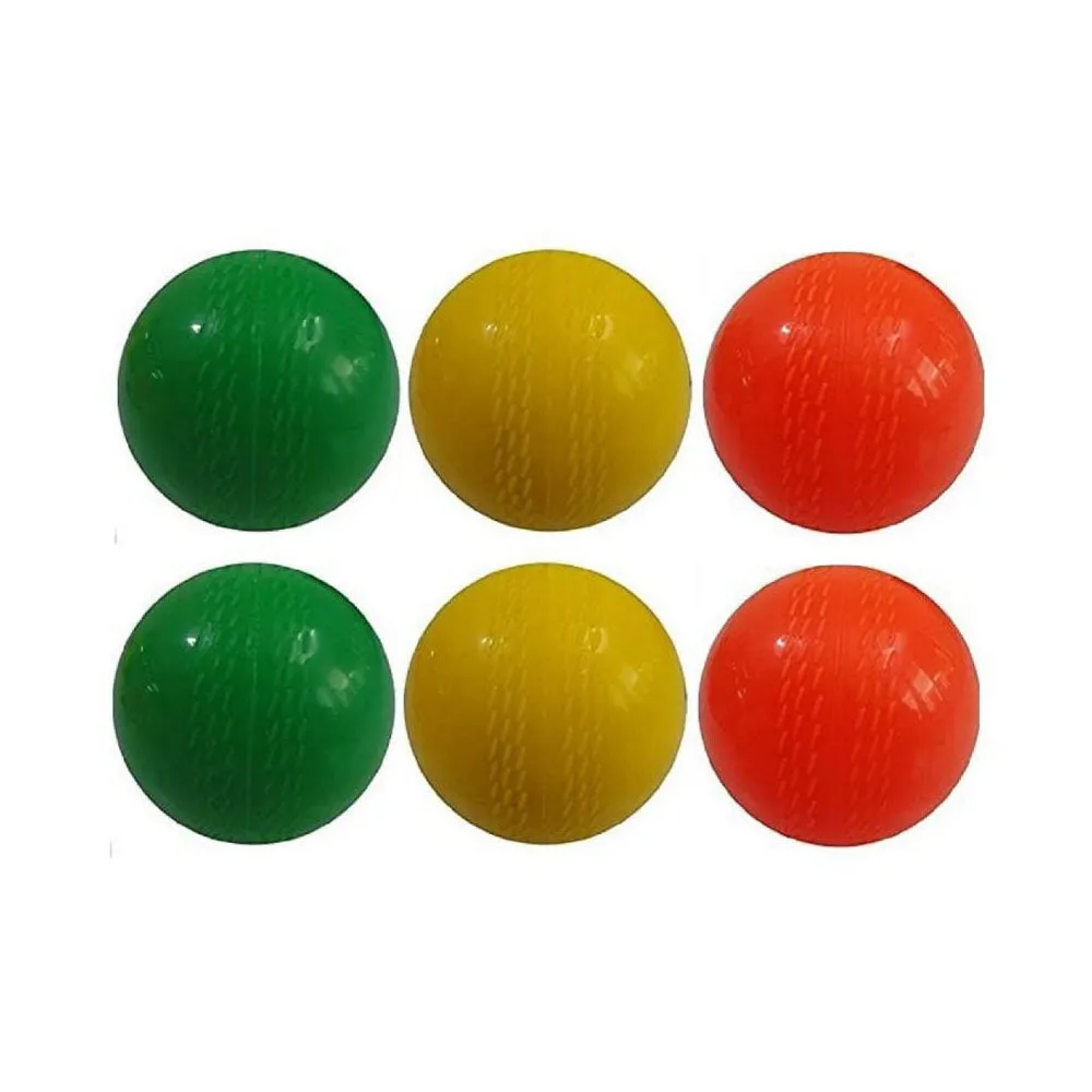 Cricket Wind Ball Multicolor (Pack of 6)