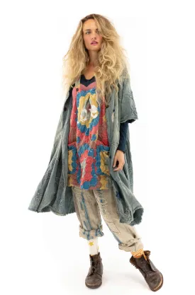 Denim Star Appliqué Kimi Coat