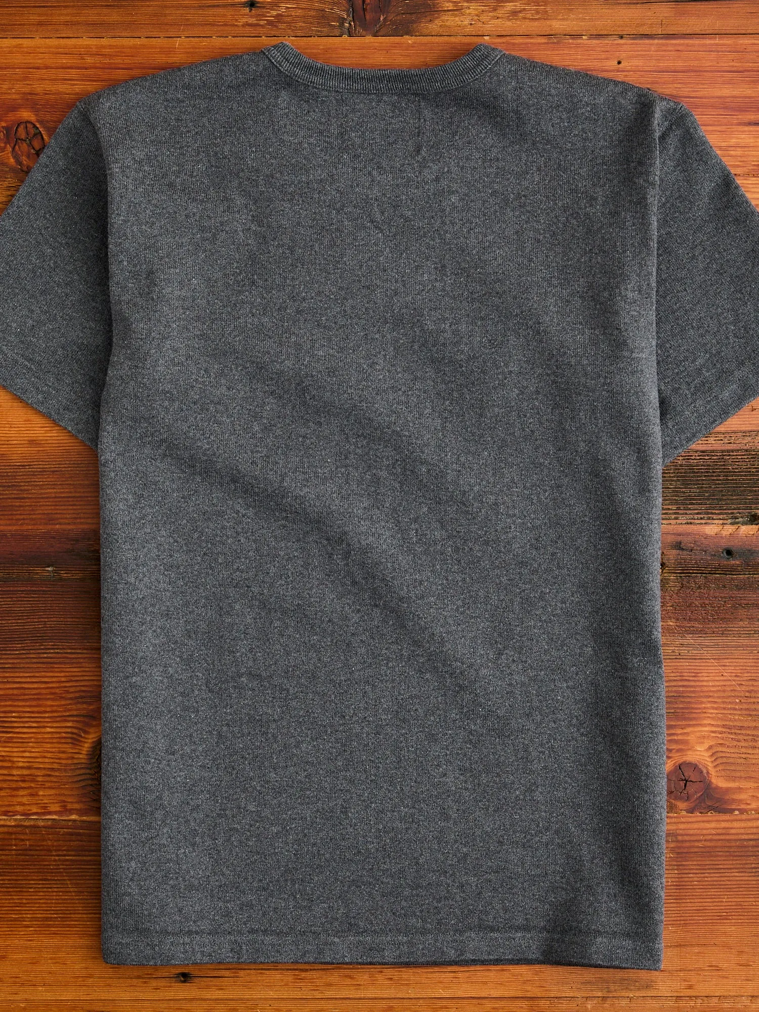 Double Heavyweight 12.1oz T-Shirt in Charcoal