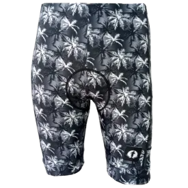 Funky Cycling Shorts - Palm Shadows