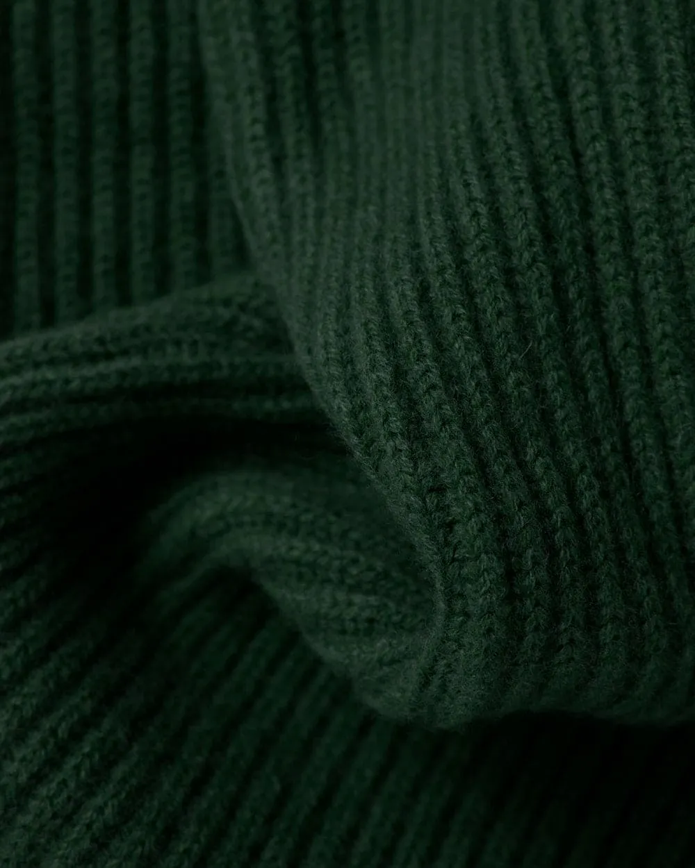 Green Camel Hair Shawl Collar Cardigan
