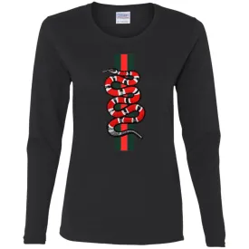 Gucci Snake Hot T-shirt Women Long Sleeve Shirt