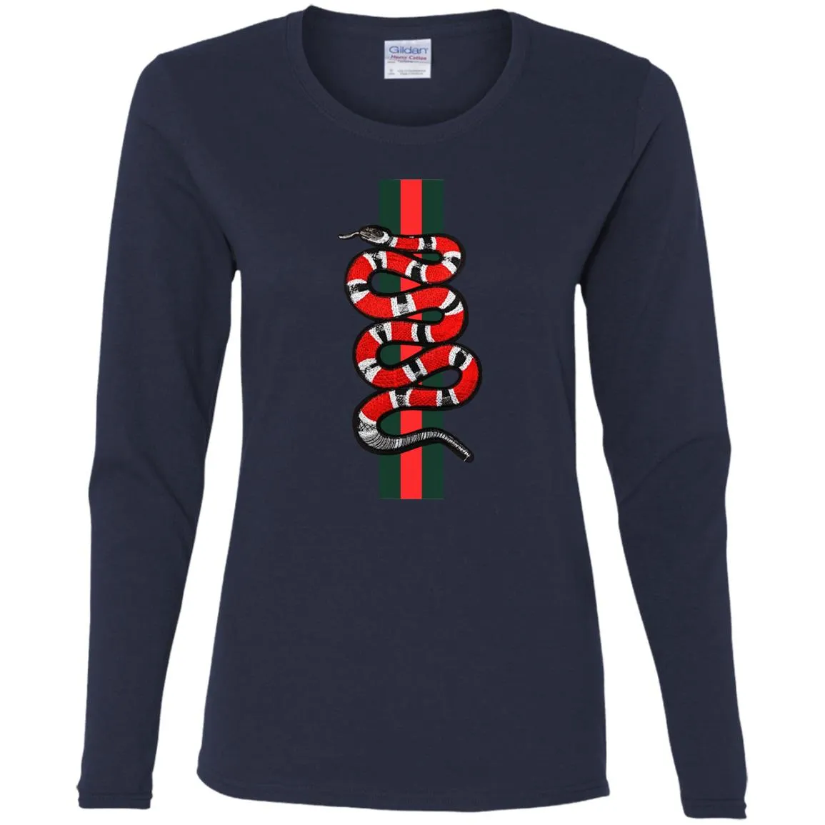 Gucci Snake Hot T-shirt Women Long Sleeve Shirt