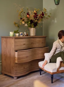 Iris Oak Chest of Drawers
