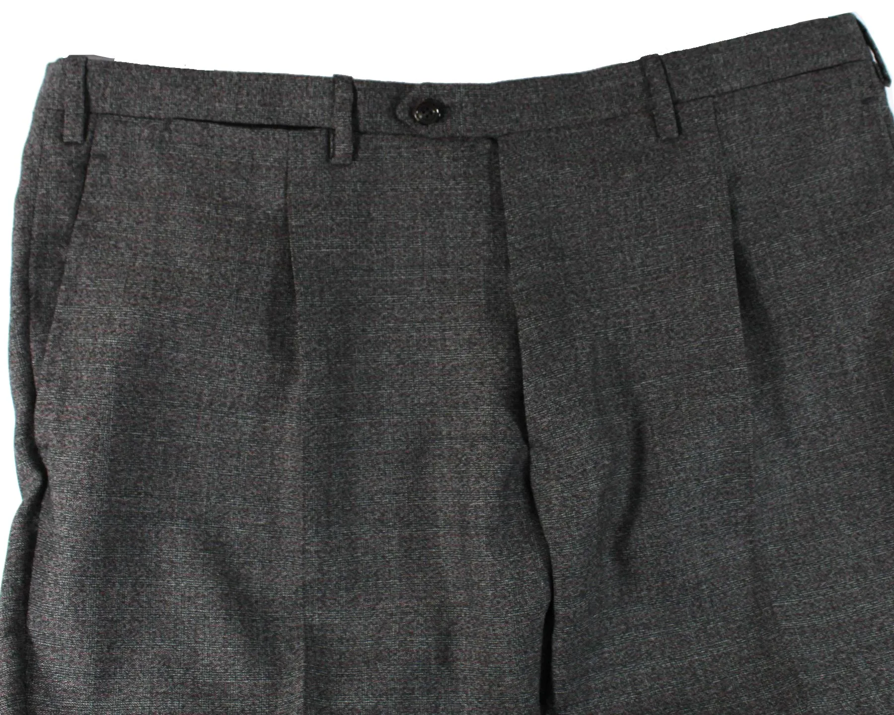 Kiton Suit Bespoke Gray Check Plaid Cashmere EU 56 - US 44 L SALE
