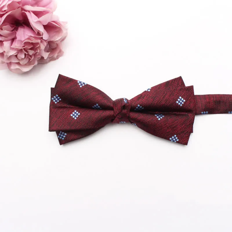 Men's Geometrical Business Office Bow Tie
