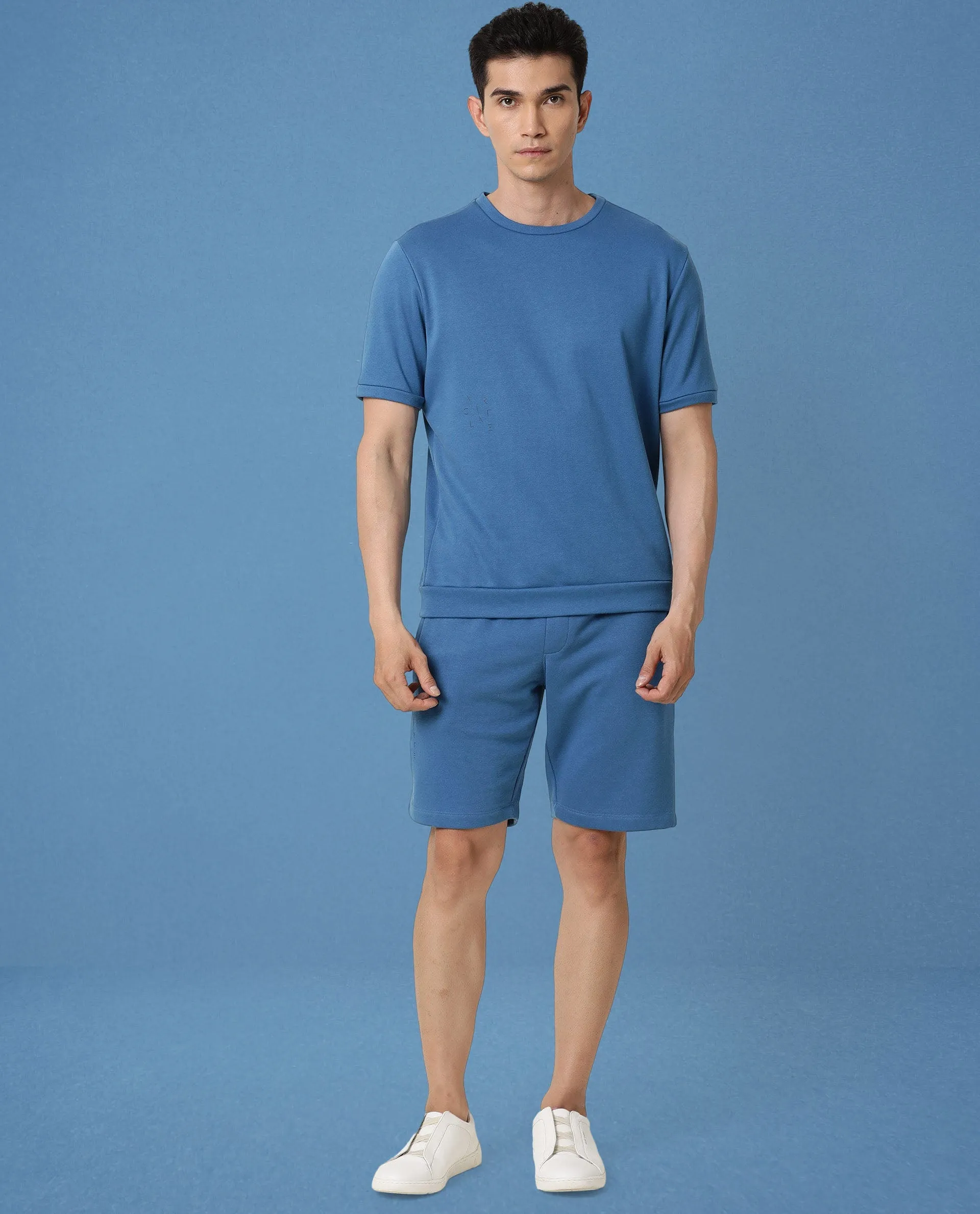 Sweat Tee Enamel Blue Men