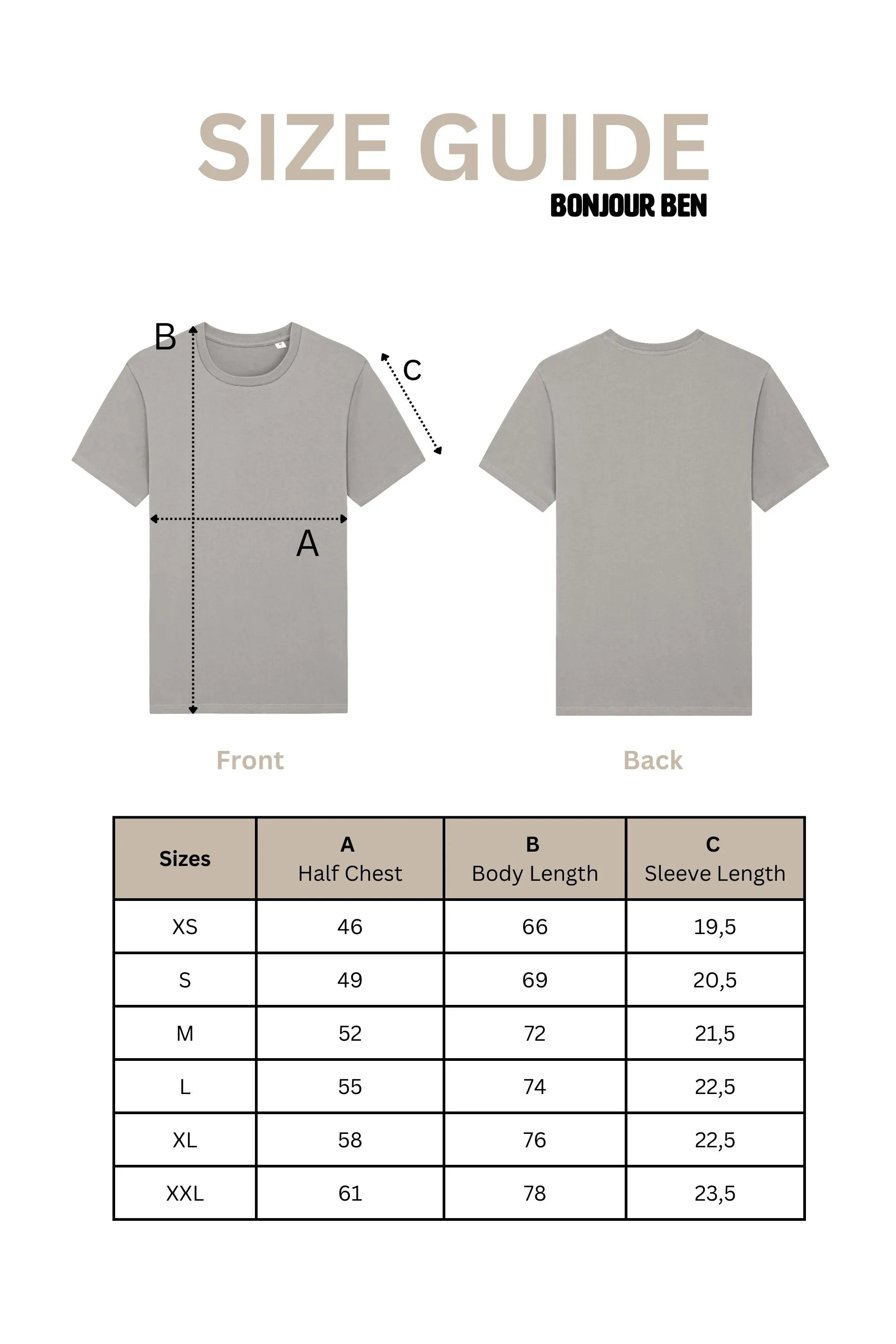 Un croissant s'il vous plait! T-Shirt - Weiß / schwarz