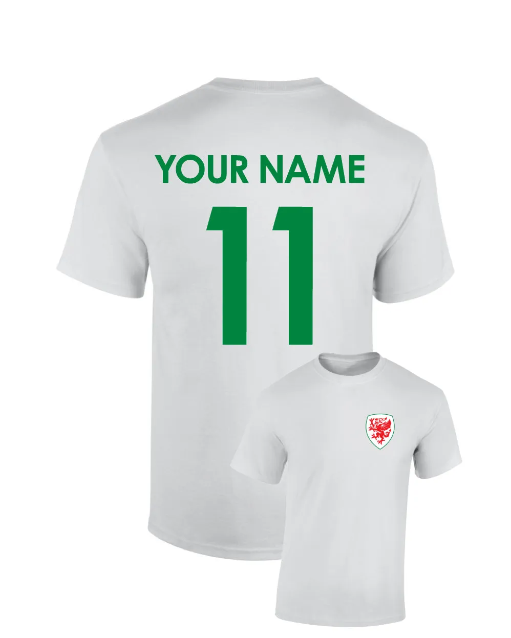 Wales Personalised Football Kids